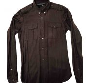 The Kooples khaki Wool Shirts