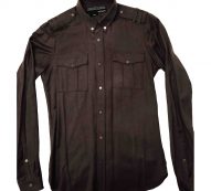 The Kooples khaki Wool Shirts