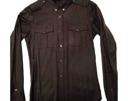 The Kooples khaki Wool Shirts