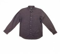 Theory burgundy Cotton Shirts