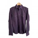 Theory purple Cotton Shirts