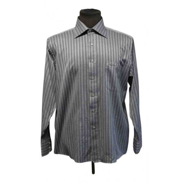 Thierry Mugler grey Cotton Shirts