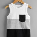 Toddler Boys Color Block Tank Top