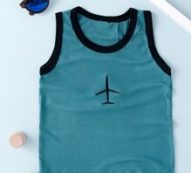 Toddler Boys Embroidery Detail Tank