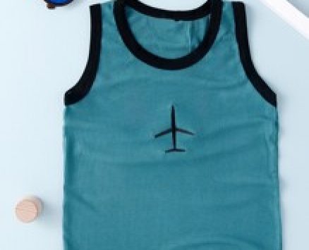 Toddler Boys Embroidery Detail Tank