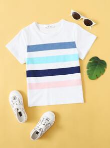 Toddler Boys Striped Top