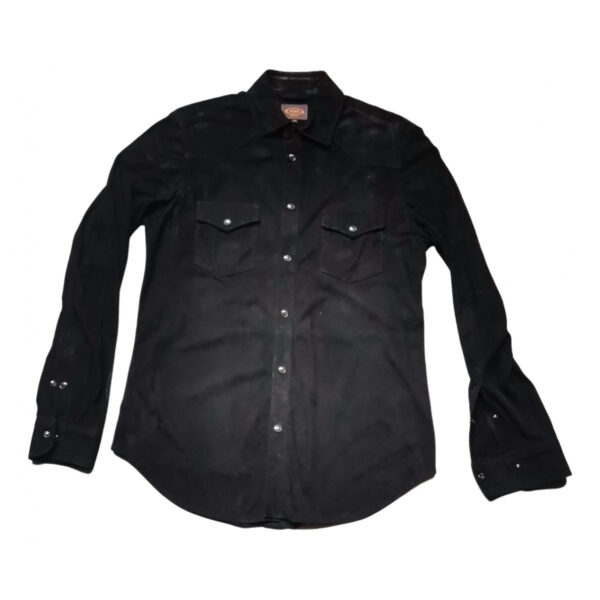 Tod's black Suede Shirts