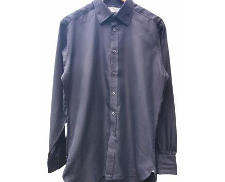 Turnbull & Asser anthracite Cotton Shirts