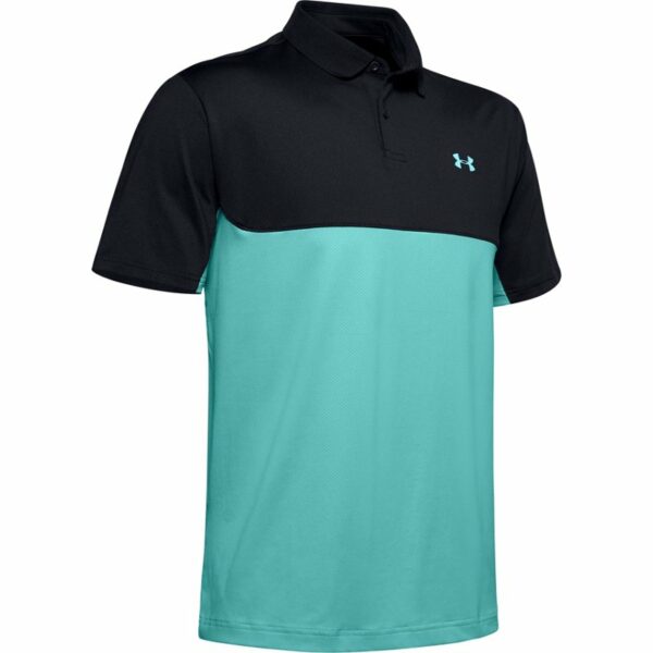 Under Armour Men's Performance 2.0 Colorblock Golf Polo Shirt Black, 2X-Large - Mens Golf Shirts at Academy Sports