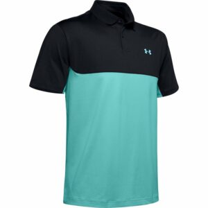 Under Armour Men's Performance 2.0 Colorblock Golf Polo Shirt Black, Large - Mens Golf Shirts at Academy Sports