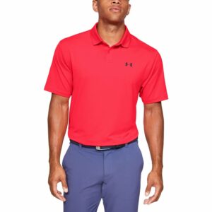 Under Armour Men's Performance Textured Golf Polo Shirt Beta, Medium - Mens Golf Shirts at Academy Sports