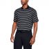 Under Armour Men’s Performance Textured Stripe Polo Shirt Black, Medium – Mens Golf Shirts at Academy Sports
