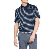 Under Armour Men’s Performance Textured Stripe Polo Shirt Navy Blue, Medium – Mens Golf Shirts at Academy Sports