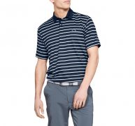Under Armour Men’s Performance Textured Stripe Polo Shirt Navy Blue, Medium – Mens Golf Shirts at Academy Sports