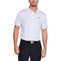 Under Armour Men’s Performance Textured Stripe Polo Shirt White, 2X-Large – Mens Golf Shirts at Academy Sports