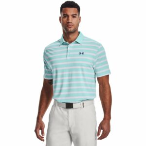 Under Armour Men's Playoff 2.0 Golf Polo Shirt Aqua/Turquoise Bright, 3X-Large - Mens Golf Shirts at Academy Sports