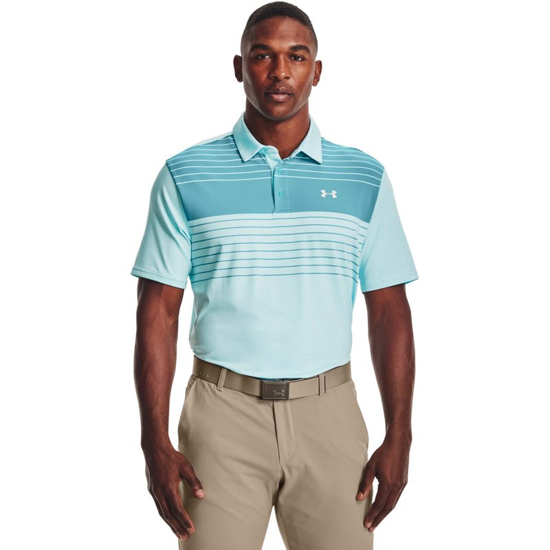 Under Armour Men's Playoff 2.0 Golf Polo Shirt Blue Light, 3X-Large - Mens Golf Shirts at Academy Sports