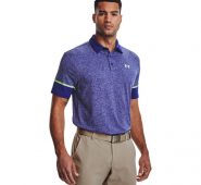 Under Armour Men’s Playoff 2.0 Golf Polo Shirt Blue/Bright Green, X-Large – Mens Golf Shirts at Academy Sports