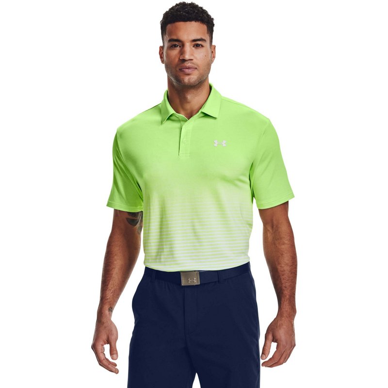 Under Armour Men's Playoff 2.0 Golf Polo Shirt Green/White, 3X-Large - Mens Golf Shirts at Academy Sports