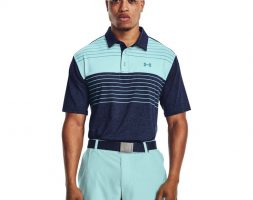 Under Armour Men’s Playoff 2.0 Golf Polo Shirt Navy Blue, Medium – Mens Golf Shirts at Academy Sports