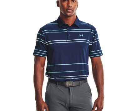 Under Armour Men’s Playoff 2.0 Golf Polo Shirt Navy Blue, Small – Mens Golf Shirts at Academy Sports