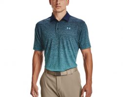 Under Armour Men’s Playoff 2.0 Golf Polo Shirt Navy Blue/Blue – Mens Golf Shirts at Academy Sports