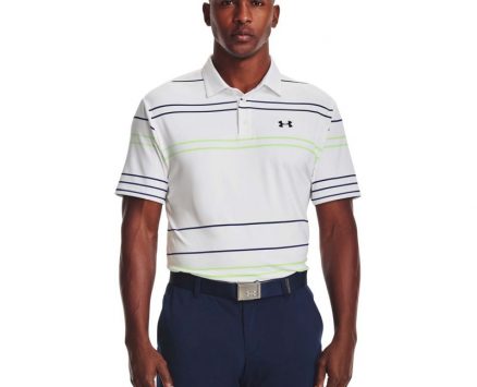 Under Armour Men’s Playoff 2.0 Golf Polo Shirt White/Green, 3X-Large – Mens Golf Shirts at Academy Sports