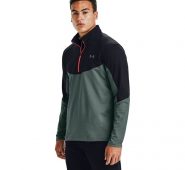 Under Armour Men’s Storm Midlayer 1/2 Zip Long Sleeve Pullover Blue, Small – Mens Golf Shirts at Academy Sports