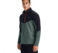 Under Armour Men’s Storm Midlayer 1/2 Zip Long Sleeve Pullover Blue, Small – Mens Golf Shirts at Academy Sports