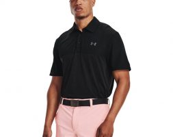 Under Armour Men’s UA Vanish Seamless Blocked Polo Shirt Black, Large – Mens Golf Shirts at Academy Sports