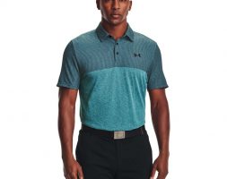 Under Armour Men’s UA Vanish Seamless Blocked Polo Shirt Blue Light, Small – Mens Golf Shirts at Academy Sports
