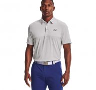 Under Armour Men’s UA Vanish Seamless Blocked Polo Shirt Gray, X-Large – Mens Golf Shirts at Academy Sports