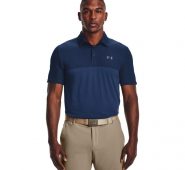 Under Armour Men’s UA Vanish Seamless Blocked Polo Shirt Navy Blue, Medium – Mens Golf Shirts at Academy Sports