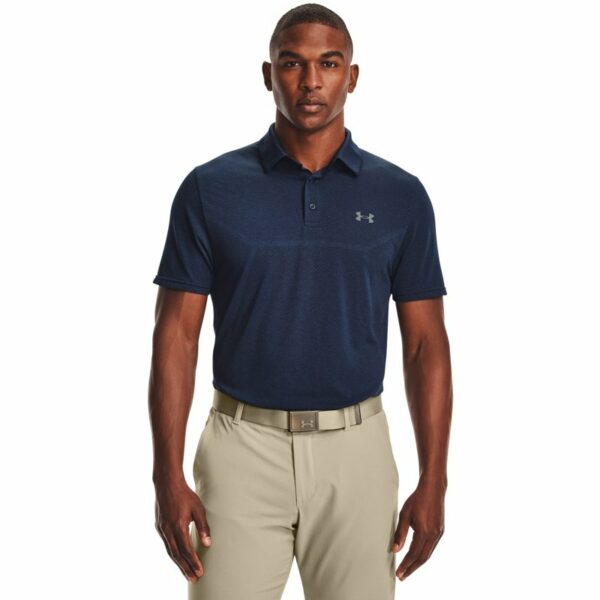 Under Armour Men's Vanish Seamless Mapped Polo Shirt Navy Blue, 2X-Large - Mens Golf Shirts at Academy Sports