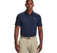 Under Armour Men’s Vanish Seamless Mapped Polo Shirt Navy Blue, Medium – Mens Golf Shirts at Academy Sports