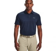 Under Armour Men’s Vanish Seamless Mapped Polo Shirt Navy Blue, Small – Mens Golf Shirts at Academy Sports