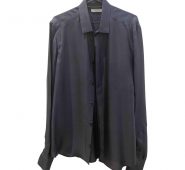 Valentino Garavani navy Silk Shirts