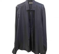 Valentino Garavani navy Silk Shirts