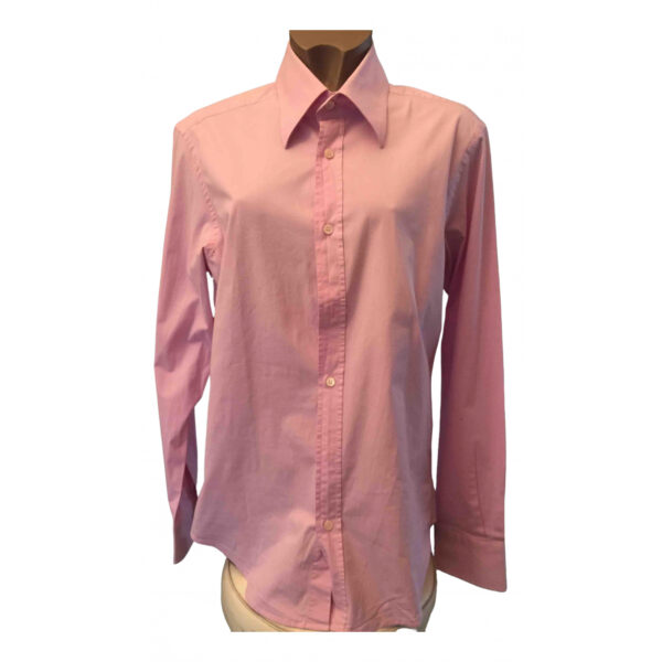 Versace pink Cotton Shirts