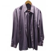 Versace purple Silk Shirts