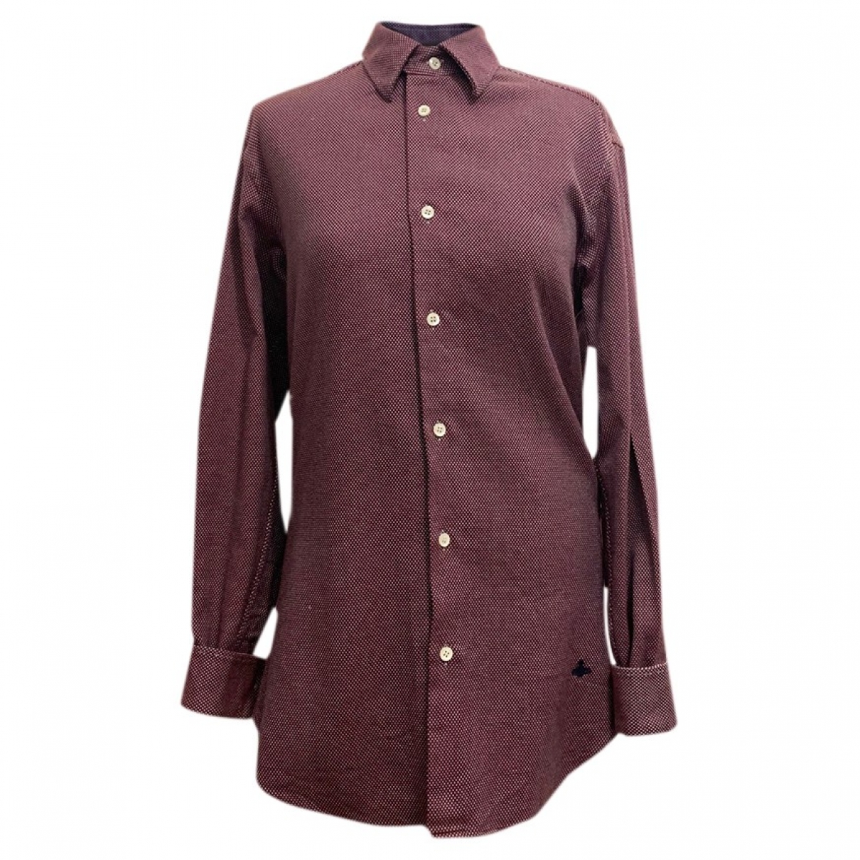 Vivienne Westwood burgundy Cotton Shirts