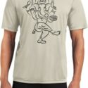 Yoga Tee Black Sketch Ganesha Moisture Wicking T-shirt