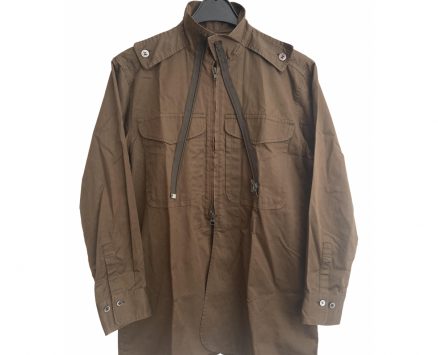 Yohji Yamamoto brown Cotton Shirts