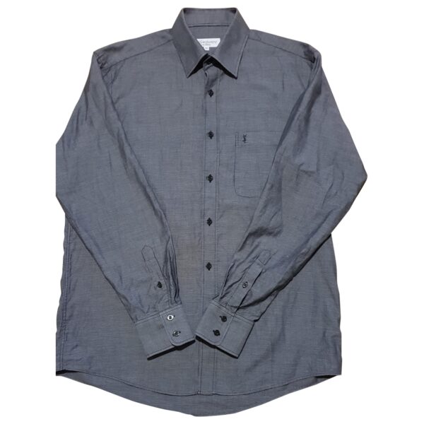 Yves Saint Laurent anthracite Cotton Shirts