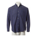 Yves Saint Laurent blue Cotton Shirts