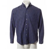 Yves Saint Laurent blue Cotton Shirts