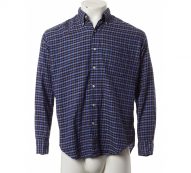 Yves Saint Laurent blue Cotton Shirts