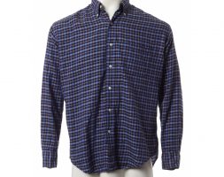 Yves Saint Laurent blue Cotton Shirts