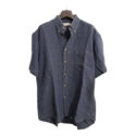 Yves Saint Laurent navy Linen Shirts