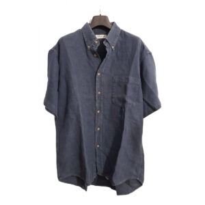 Yves Saint Laurent navy Linen Shirts